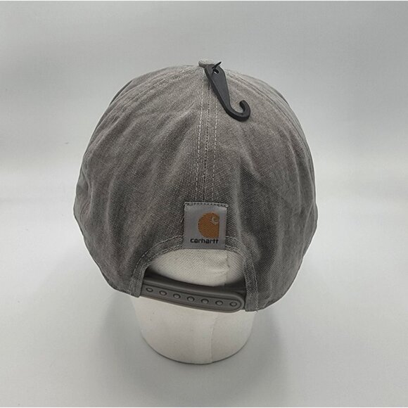Carhartt Men's Canvas Grey Outdoor Graphic Cap - Picture 4 of 5